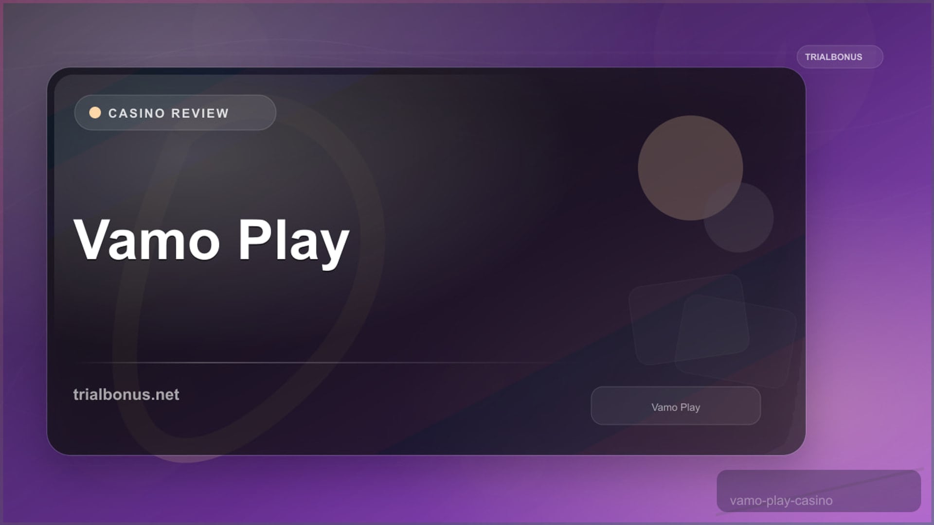 Vamo Play review
