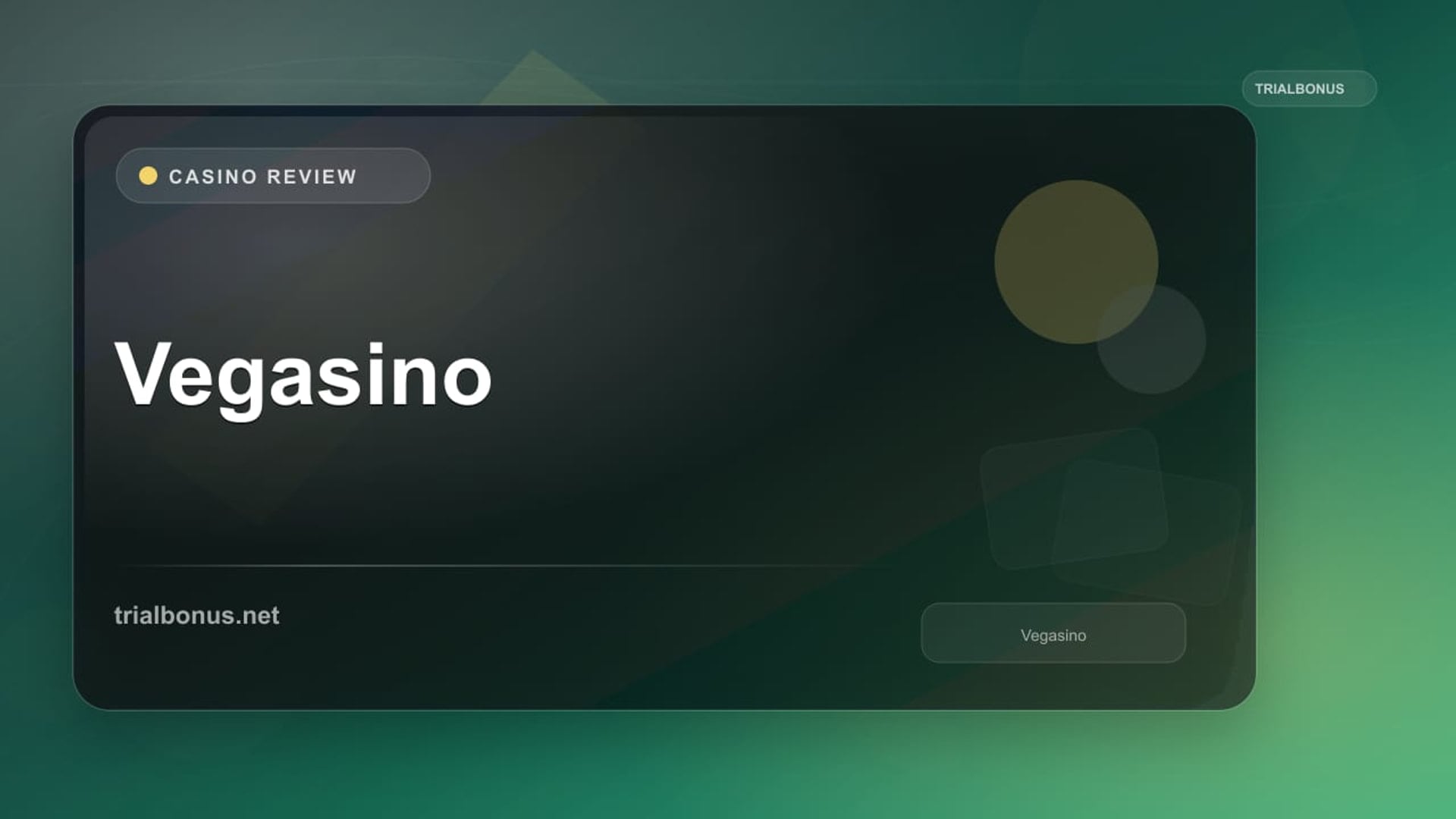 Vegasino review