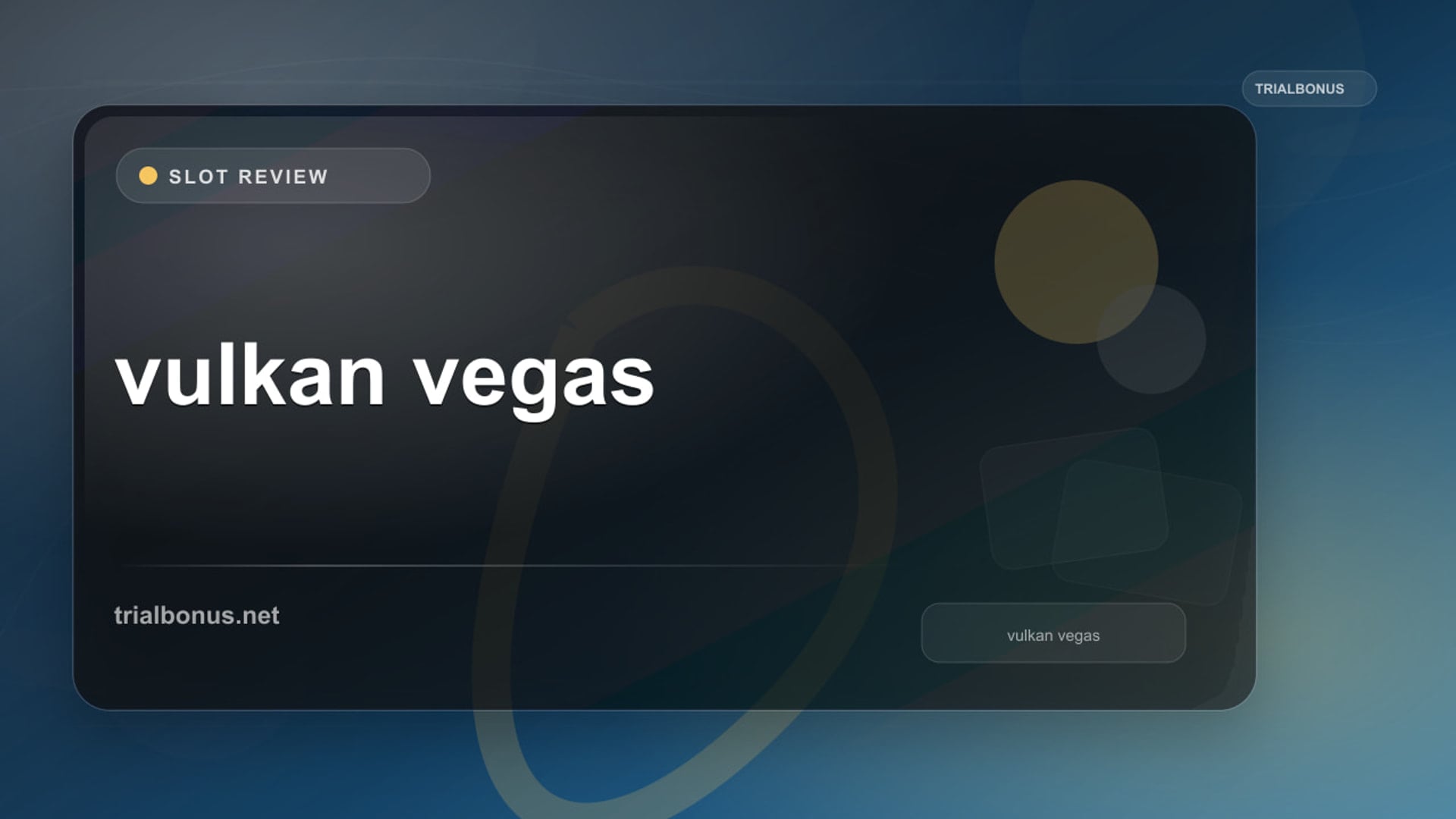 vulkan vegas review review