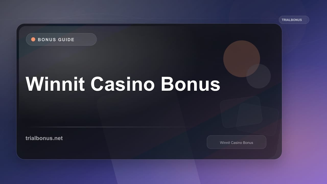 Winnit Casino Bonus review