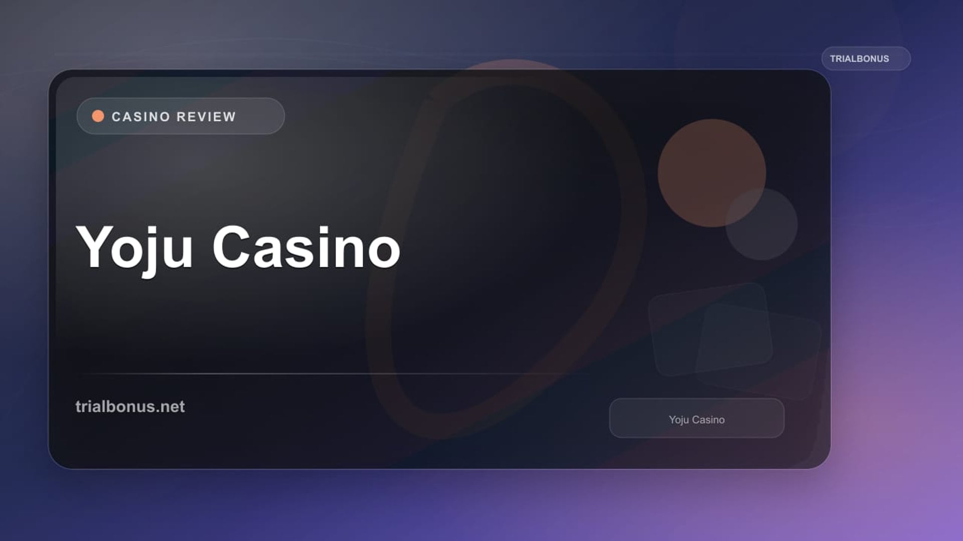 Yoju Casino review